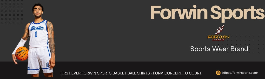 Custom basketball uniform by Forwin Sports. High-quality, comfortable, durable jersey & shorts with personalized team logo, name & number.