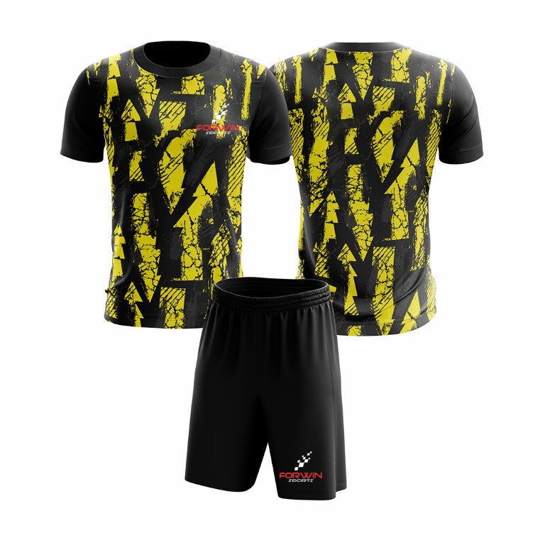 Customizable shirt and shorts combo for athletes and teams, designed for optimal performance and comfort. High-quality, breathable, and durable athletic wear by Forwin Sports.