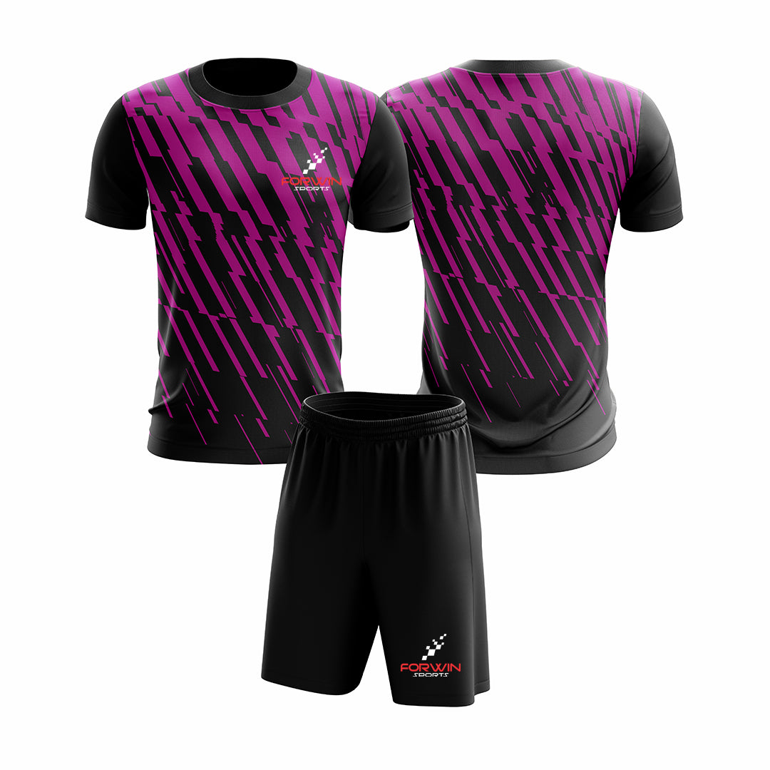 Image of a high-quality, custom-made shirt and shorts combo by Forwin Sports, designed for comfort, performance, and team unity. Ideal for athletes and teams seeking durable, breathable, and stylish athletic wear.