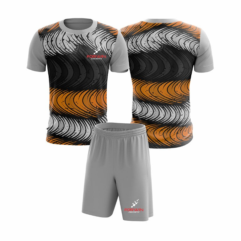 Customizable shirt and shorts combo for athletes and teams, designed for optimal performance and comfort. High-quality, breathable, and durable athletic wear by Forwin Sports.