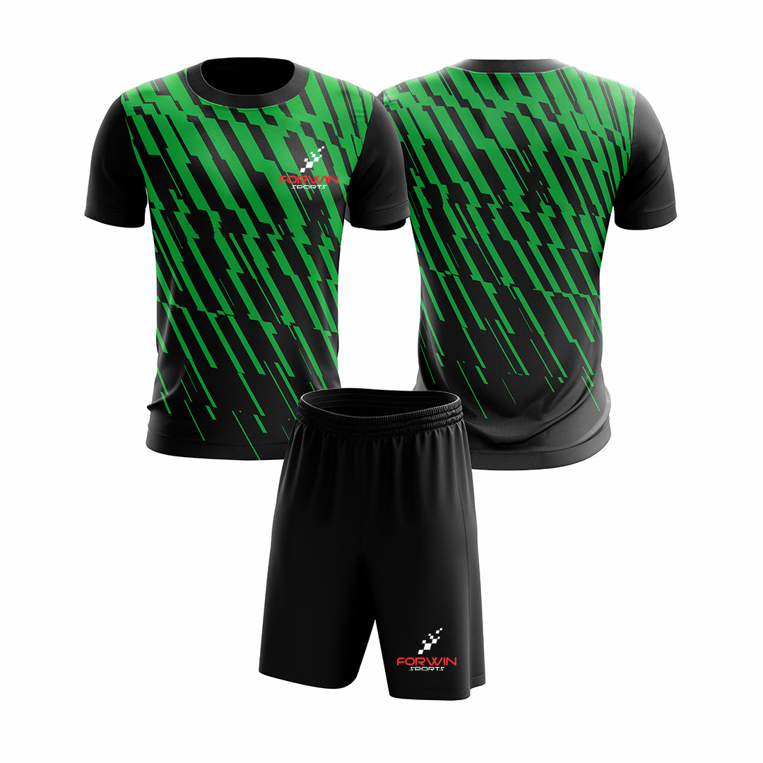 Image of a high-quality, custom-made shirt and shorts combo by Forwin Sports, designed for comfort, performance, and team unity. Ideal for athletes and teams seeking durable, breathable, and stylish athletic wear.