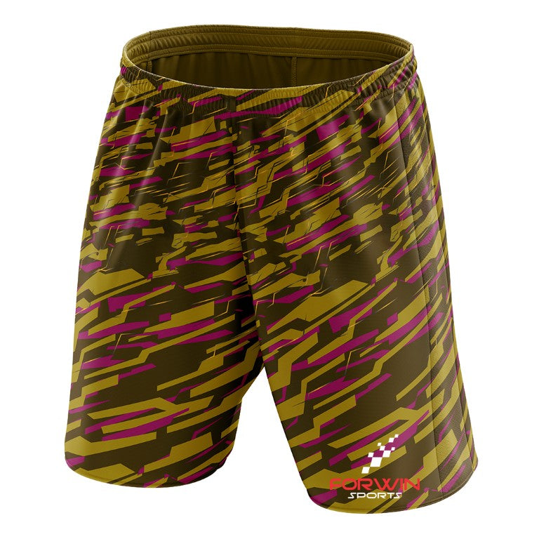 Image of Forwin Sports' premium men's sports shorts, designed for high-performance training and comfort. The ApexFlex™ shorts are depicted in a bold color with a sleek design, featuring a breathable mesh fabric and a relaxed fit for ease of movement.