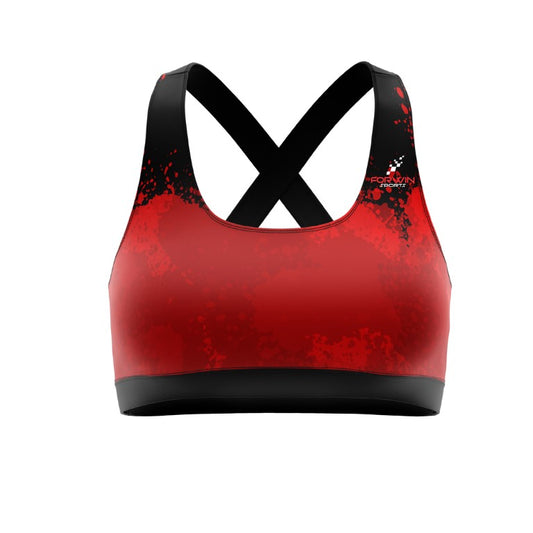 This image showcases a custom women's sports bra by Forwin Sports, expertly crafted by top manufacturers. The high-quality custom sports bra provides customized support, moisture-wicking technology, and a perfect fit, ensuring superior performance and comfort during intense workouts and athletic activities. #CustomSportsBra #WomensActivewear #HighPerformance #MoistureWicking #ComfortFit #ForwinSports #CustomManufacturing