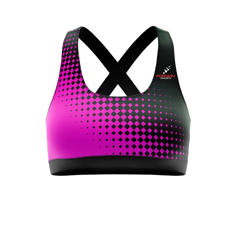 This image showcases a custom women's sports bra by Forwin Sports, expertly crafted by top manufacturers. The high-quality custom sports bra provides customized support, moisture-wicking technology, and a perfect fit, ensuring superior performance and comfort during intense workouts and athletic activities. #CustomSportsBra #WomensActivewear #HighPerformance #MoistureWicking #ComfortFit #ForwinSports #CustomManufacturing