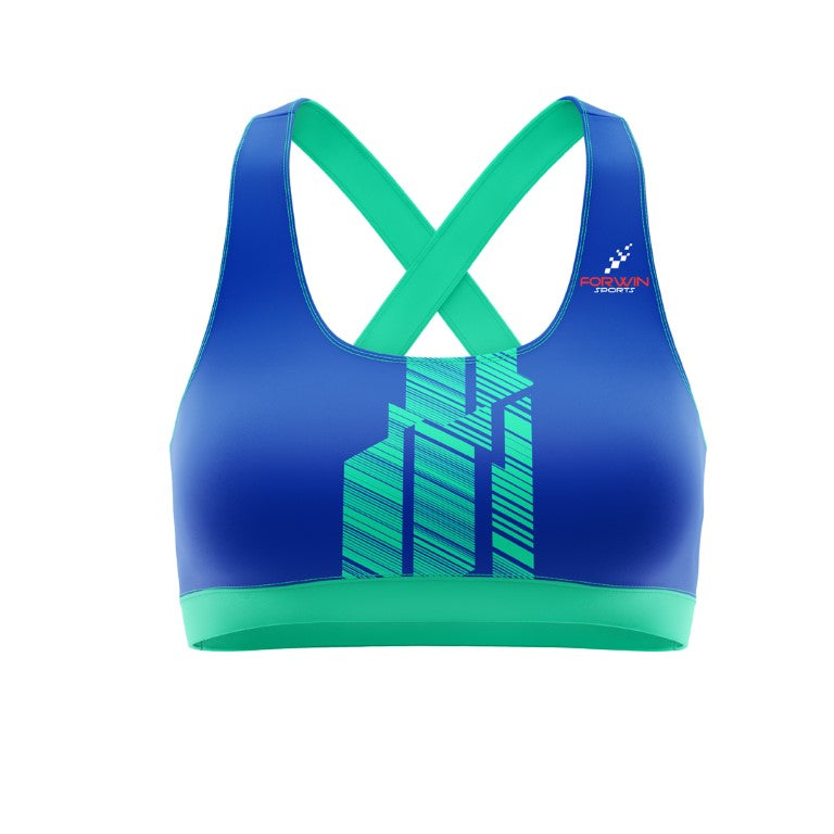 This image features a custom women's sports bra by Forwin Sports, designed by leading manufacturers. The high-quality custom sports bra offers customized support, moisture-wicking fabric, and a comfortable fit, ensuring optimal performance and comfort during workouts and athletic activities. #CustomSportsBra #WomensAthleticWear #HighPerformance #MoistureWicking #ComfortFit #ForwinSports #CustomManufacturers