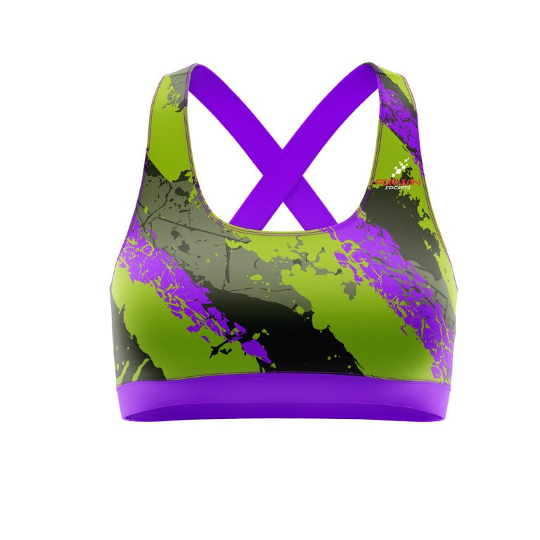 This image features a custom women's sports bra by Forwin Sports, designed by leading manufacturers. The high-quality custom sports bra offers customized support, moisture-wicking fabric, and a comfortable fit, ensuring optimal performance and comfort during workouts and athletic activities. #CustomSportsBra #WomensAthleticWear #HighPerformance #MoistureWicking #ComfortFit #ForwinSports #CustomManufacturers