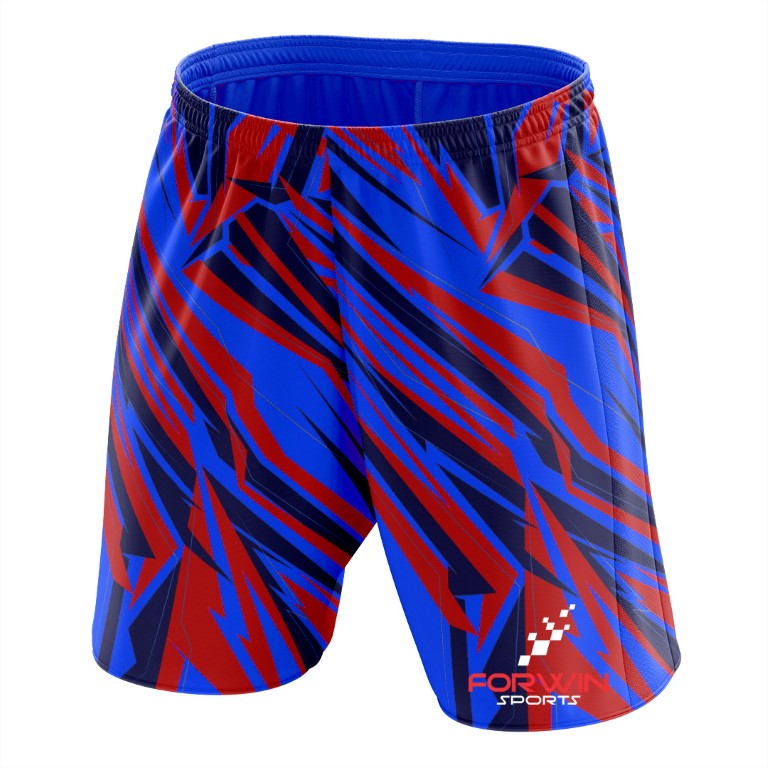 Image of Forwin Sports' premium men's sports shorts, designed for high-performance training and comfort. The ApexFlex™ shorts are depicted in a bold color with a sleek design, featuring a breathable mesh fabric and a relaxed fit for ease of movement.