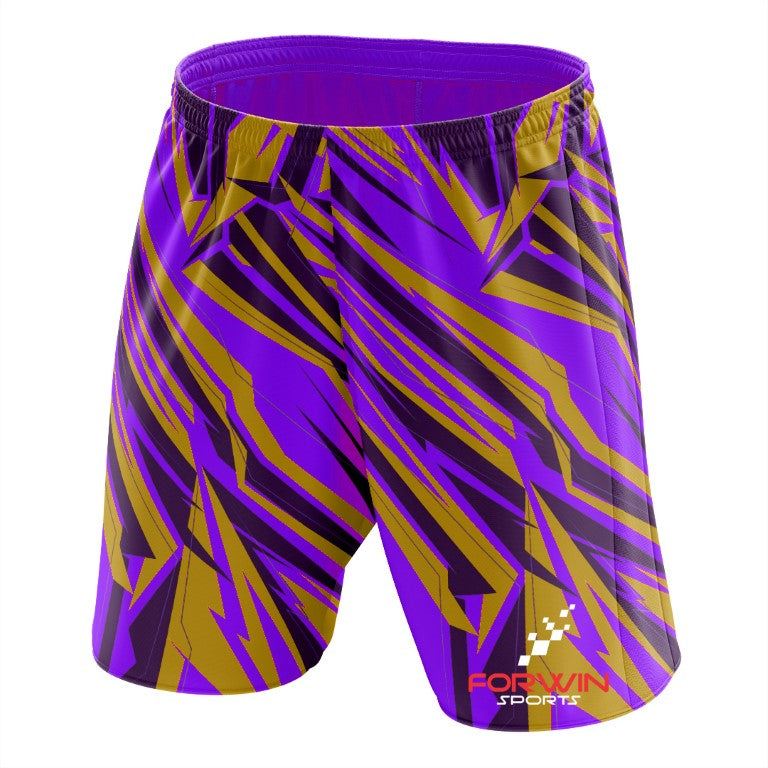 Image of Forwin Sports' premium men's sports shorts, designed for high-performance training and comfort. The ApexFlex™ shorts are depicted in a bold color with a sleek design, featuring a breathable mesh fabric and a relaxed fit for ease of movement.