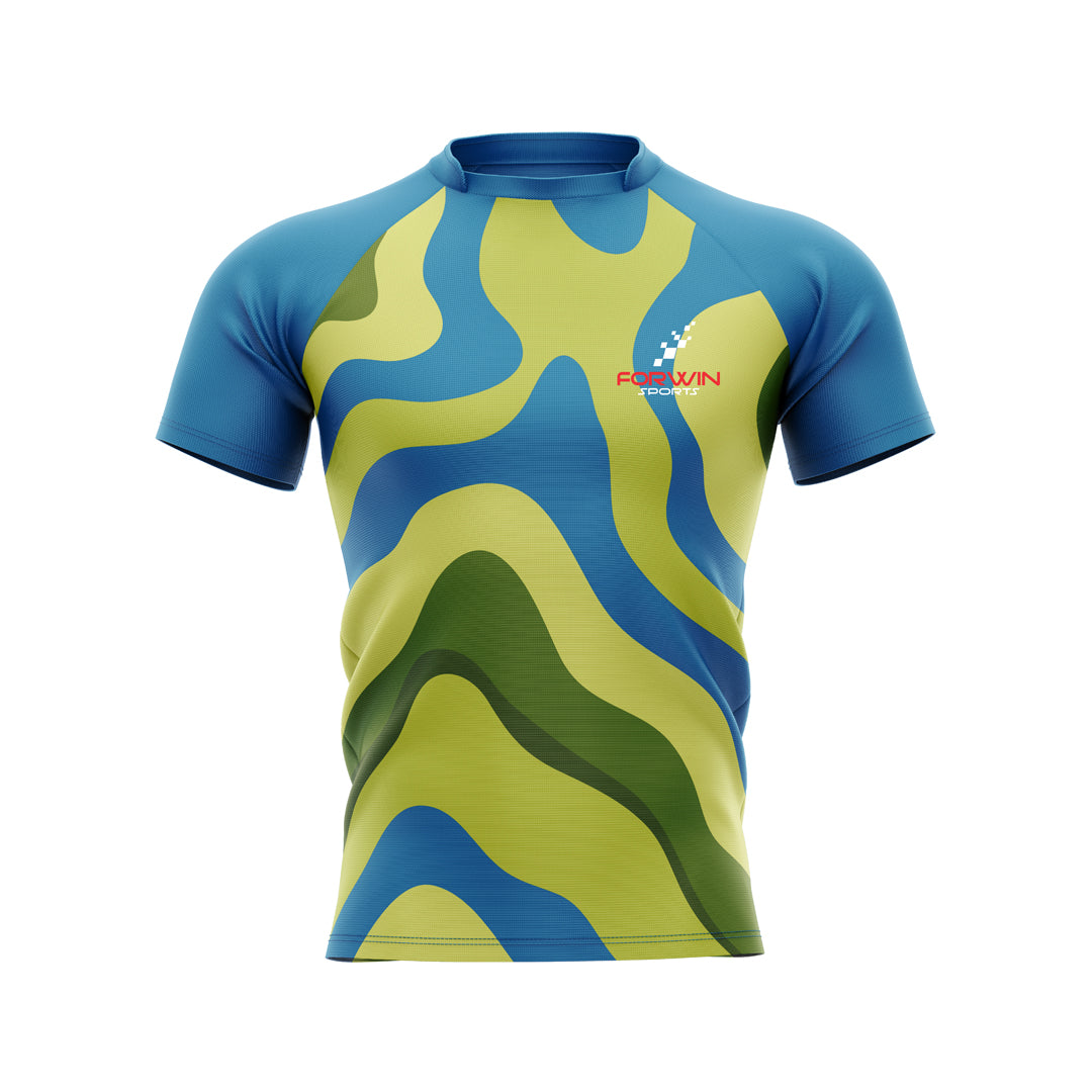 Rugby jersey image, showcasing team uniform with logo, number, and name. Designed for performance, comfort, and durability in the sport.