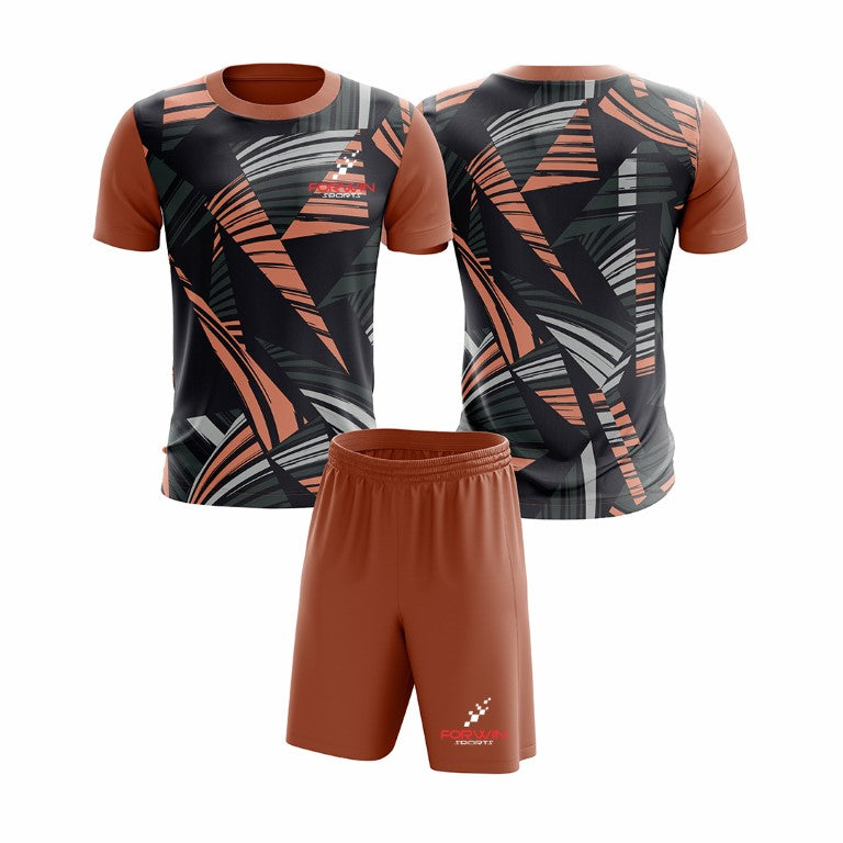 Premium shirt and shorts combo for athletes and teams, designed for maximum comfort, performance, and style. Customizable and made with high-quality materials by Forwin Sports.