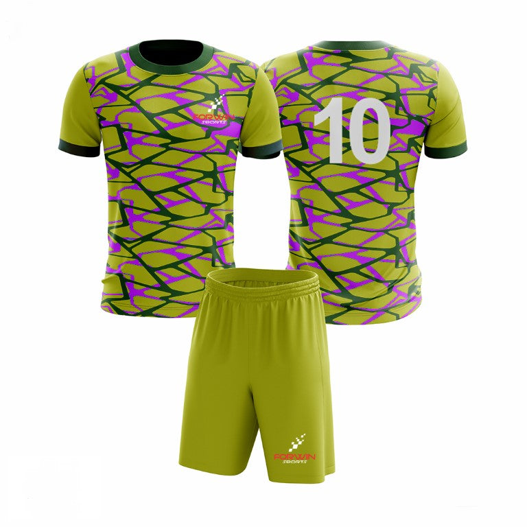 Image of a high-quality, custom-made shirt and shorts combo by Forwin Sports, designed for comfort, performance, and team unity. Ideal for athletes and teams seeking durable, breathable, and stylish athletic wear.