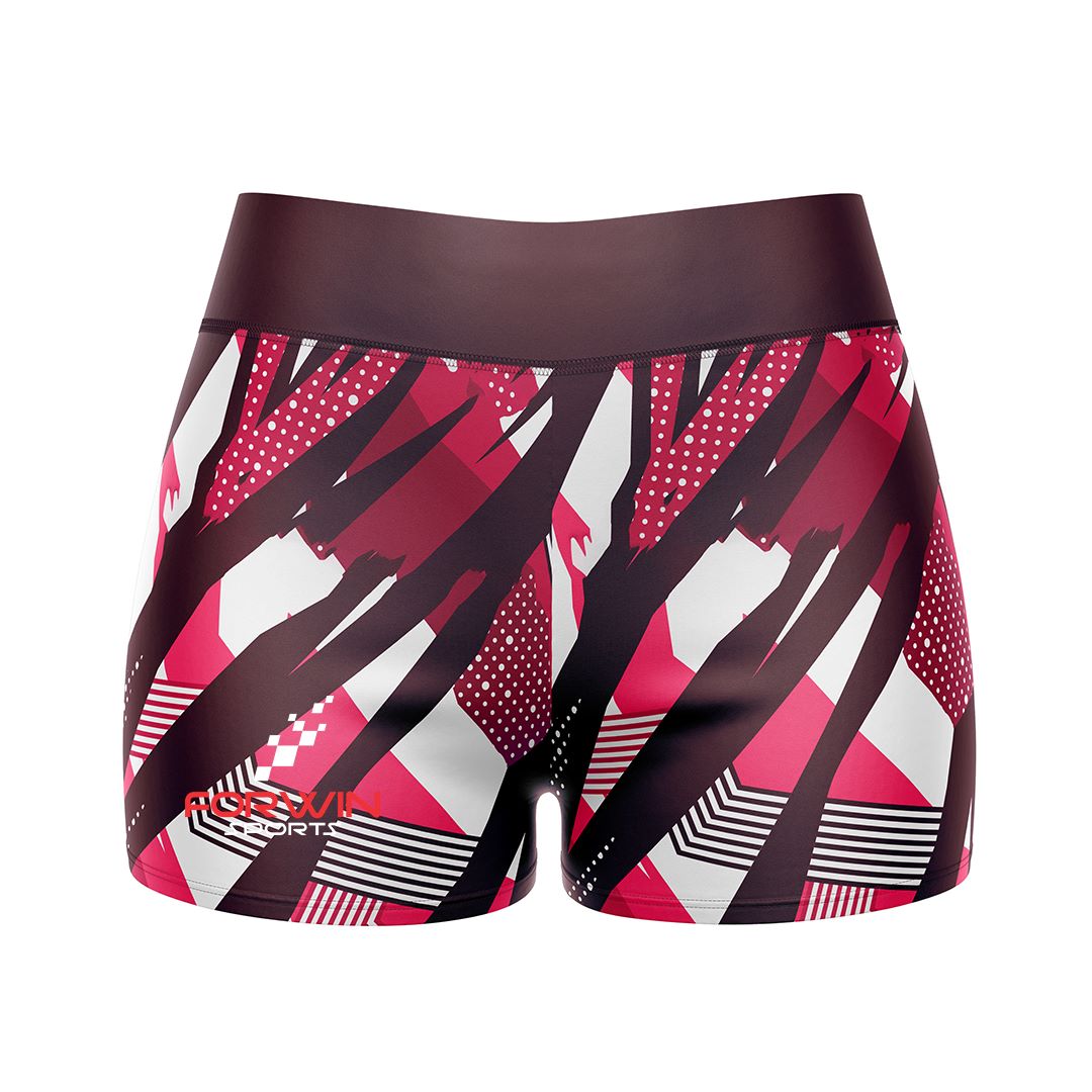 Image of compression shorts, a type of athletic wear designed to provide support and compression during exercise. The shorts are typically made of a stretchy material and are worn by athletes and fitness enthusiasts to improve performance and reduce muscle soreness.